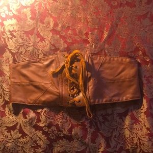 SHEIN brown corset size (fits all)